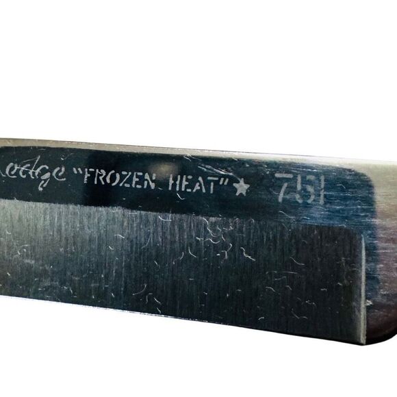 6 Robeson Shur Edge Frozen Heat 751 4.5" Blade Wood Handle Steak Knife Table Set - Picture 7 of 11